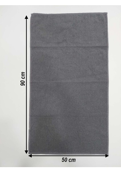 Berber Kuaför Havlusu Denizli Gri 50x90 cm 3'lü