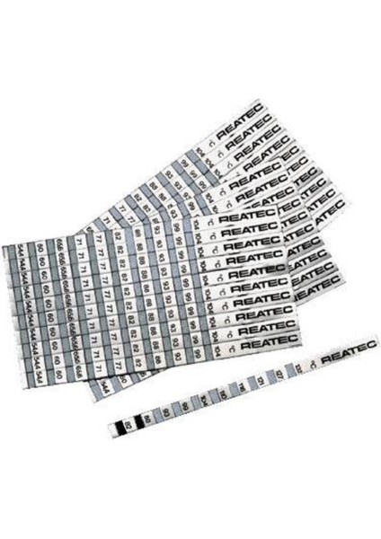 '110-160 C Reatec Geri Dönüşümsüz Sıcaklık Ölçüm Etiketi (10LU Paket)