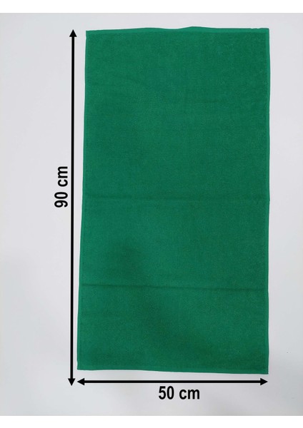 Berber Kuaför Havlusu Denizli Yeşil 50x90 cm 3'lü