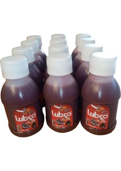 2t 2 Zamanlı Kırmızı Benzine Karışım Yağı 100 ml x 12