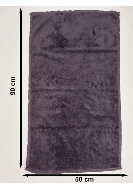3'lü Siyah Mikrofiber Boya Tutmayan Kuaför Havlusu Berber Havlusu - 50x90 cm - Leke ve Solmaya Dayanıklı