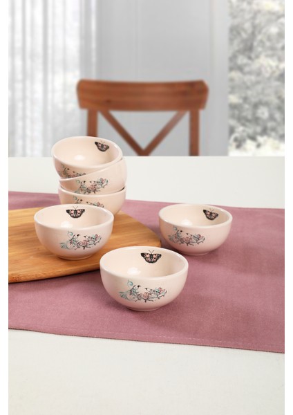 Retro Bulut Mini Çerezlik / Sosluk 8 cm 6 Adet