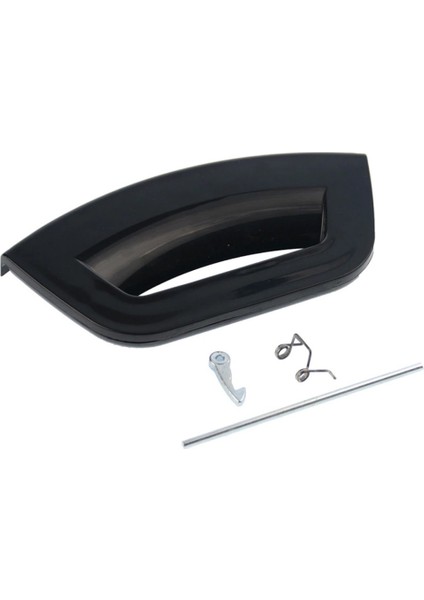 Hotpoint Ariston Uyumlu WMFUG842KUK - WMFG8537KUK Çamaşır Makinesi Kapak Mandal Tutamağı Siyah