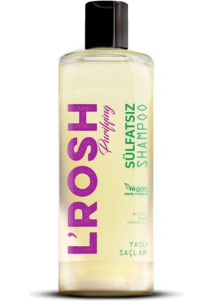 Yağlı Saçlar Için Sülfatsız Şampuan 400 ml