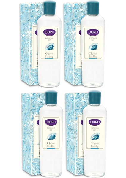Okyanus Kolonya 80 Derece 4 Adet 400ML Pet Şişe
