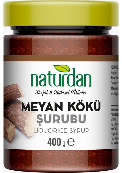 Meyan Kökü Şurubu 400 gr