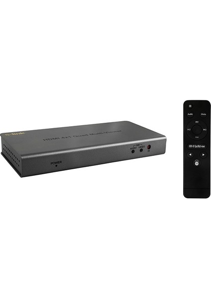 SL-HSW77 4 In 1 Çoklu Görüntüleyici (Quad Multi-Viewer) HDMI Switch