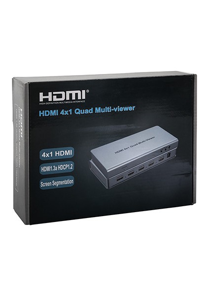 SL-HSW77 4 In 1 Çoklu Görüntüleyici (Quad Multi-Viewer) HDMI Switch