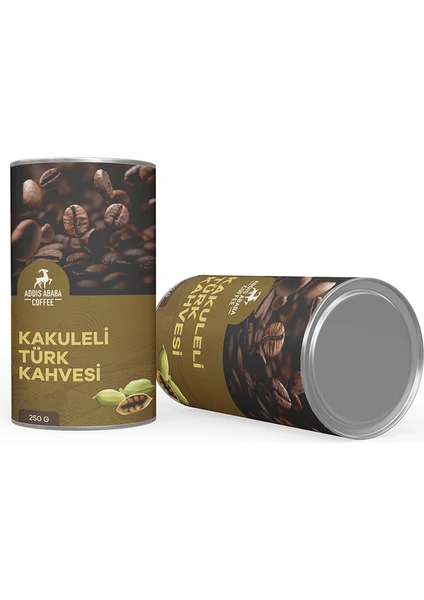 Addis Ababa Coffee Coffee Kakuleli Aromalı Türk Kahvesi 250 gr