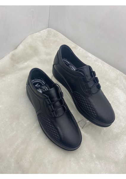 8585 Siyah Kadın Comfort Ayakkabı - Siyah - 40 - ST02099-SİYAH-4010