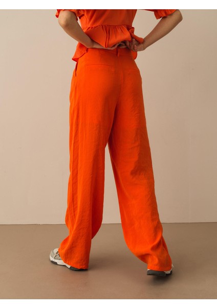 Oversize Geniş Paça Pantolon