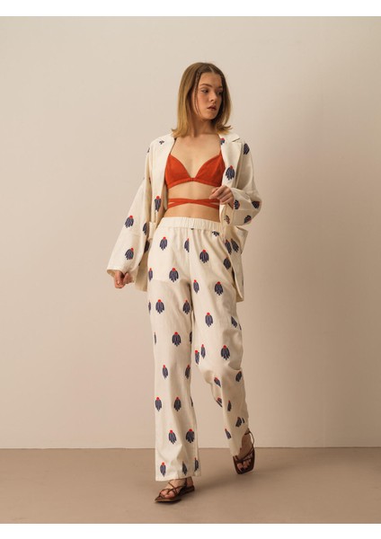 %100 Pamuk Regular Fit Pantolon
