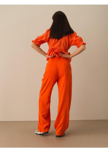 Oversize Geniş Paça Pantolon indirimleri