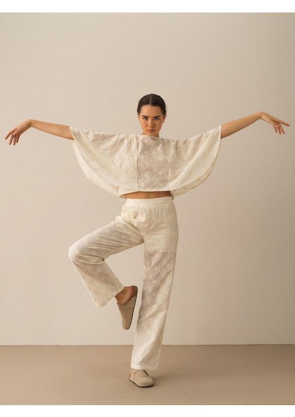 Pamuklu Oversize Pantolon