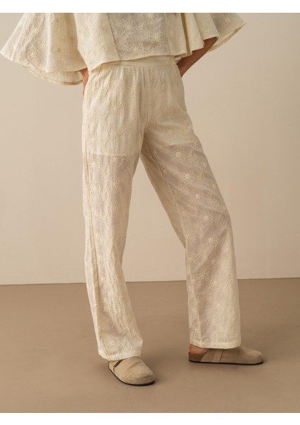 Pamuklu Oversize Pantolon