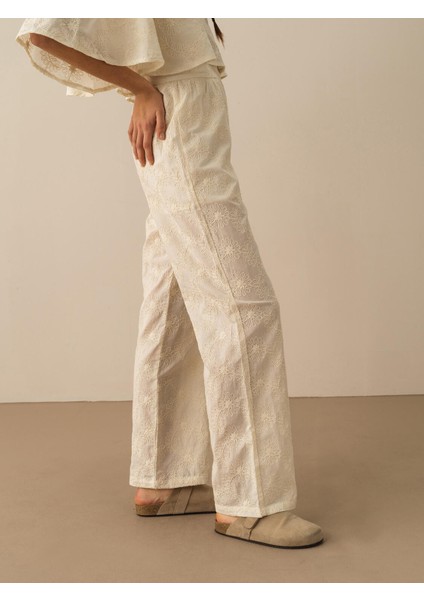 Pamuklu Oversize Pantolon