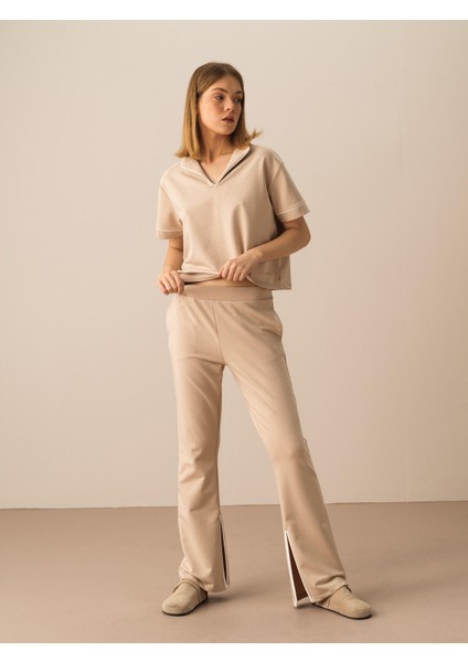 Pamuklu Regular Fit Sweat Pantolon
