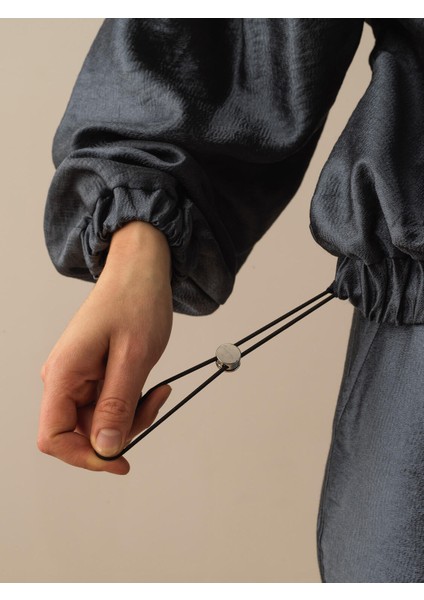 Oversize Fermuarlı Ceket