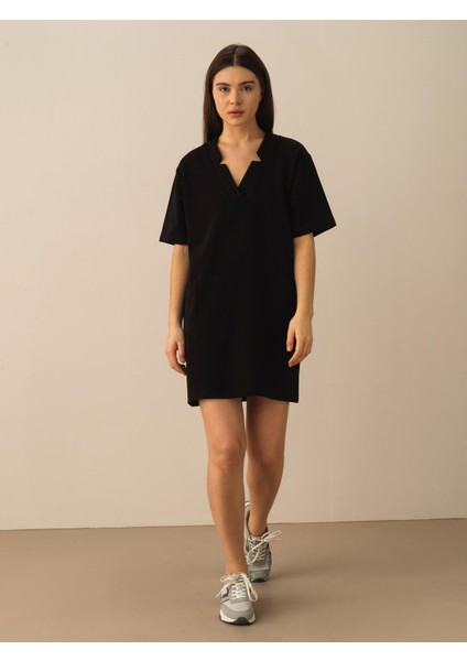 Pamuklu Oversize Elbise