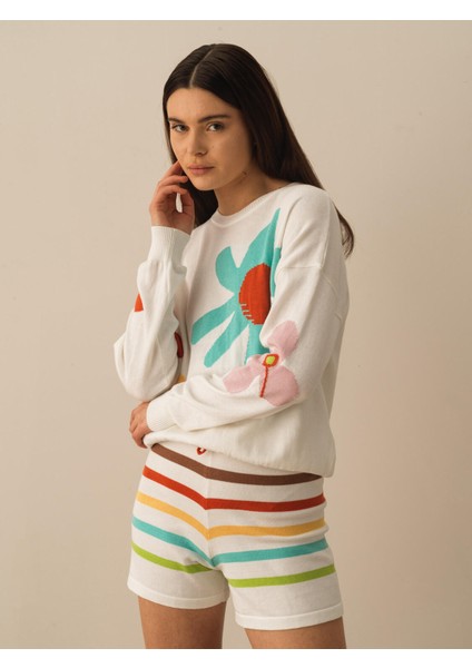 Pamuk Oversize Kazak modelleri