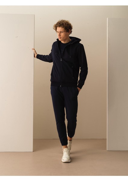 Pamuklu Slim Fit Sweatmont