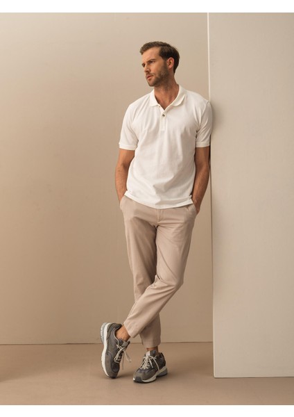 Pamuk Regular Fit Basic Polo Tişört