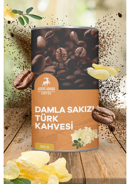 Addis Ababa Coffee Coffee Damla Sakızlı Türk Kahvesi 250 gr