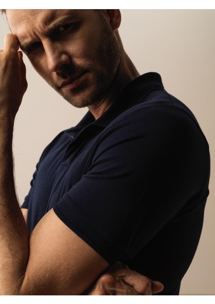 Pamuklu Slim Fit Polo Tişört indirimleri