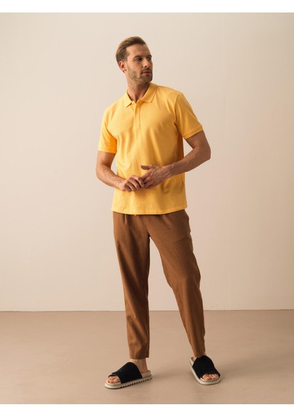 Pamuk Regular Fit Basic Polo Tişört