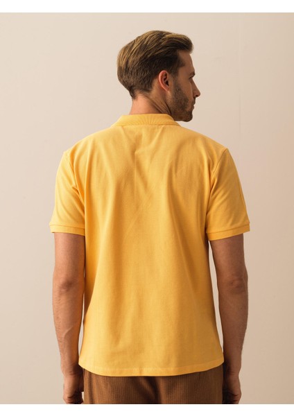 Pamuk Regular Fit Basic Polo Tişört