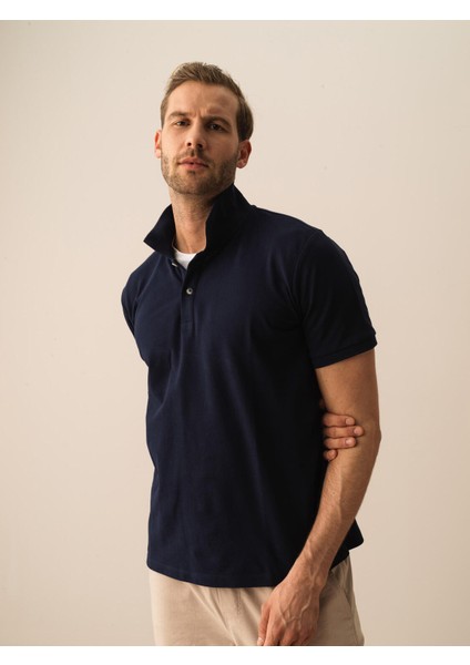 Pamuk Regular Fit Basic Polo Tişört