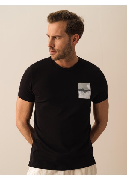 Pamuklu Slim Fit Tişört