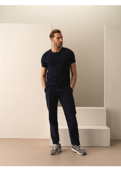 Pamuklu Slim Fit Basic Tişört