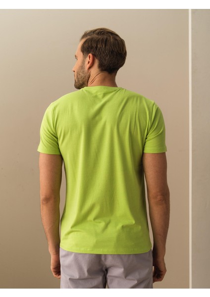 Pamuklu Slim Fit Basic Tişört