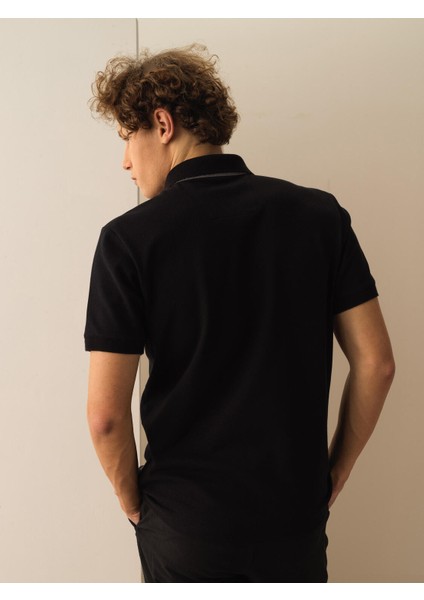 Pamuklu Slim Fit Polo Tişört