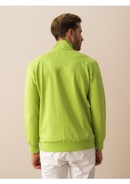 Pamuklu Slim Fit Sweatmont