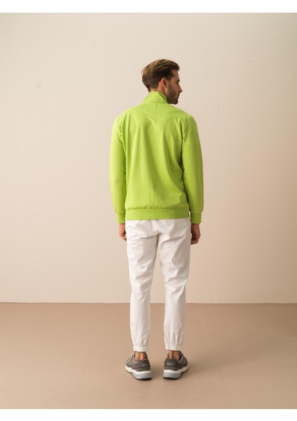 Pamuklu Slim Fit Sweatmont