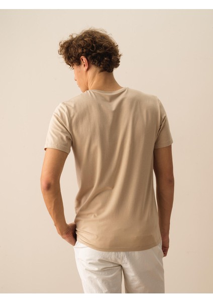 Pamuklu Slim Fit Basic Tişört fırsatları