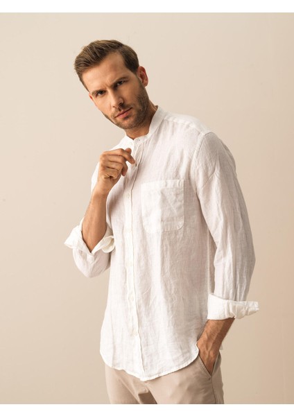 Keten Regular Fit Gömlek10