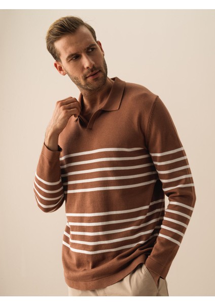 Pamuk Regular Fit Polo Kazak fiyatları
