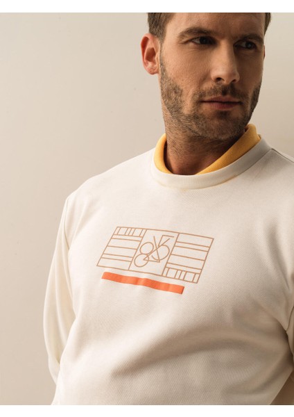 Pamuklu Regular Fit Sweatshirt fırsatları