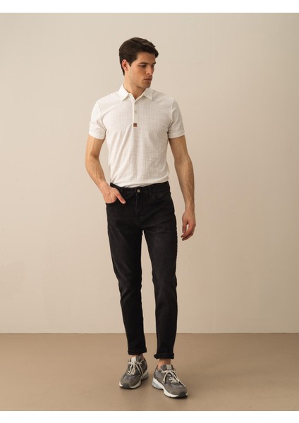 Pamuklu Slim Fit Denim Pantolon