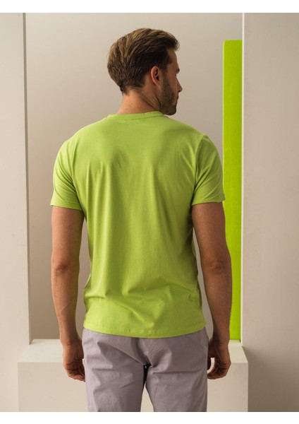 Pamuklu Slim Fit Tişört