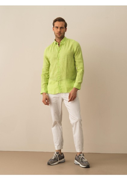 Keten Regular Fit Gömlek10