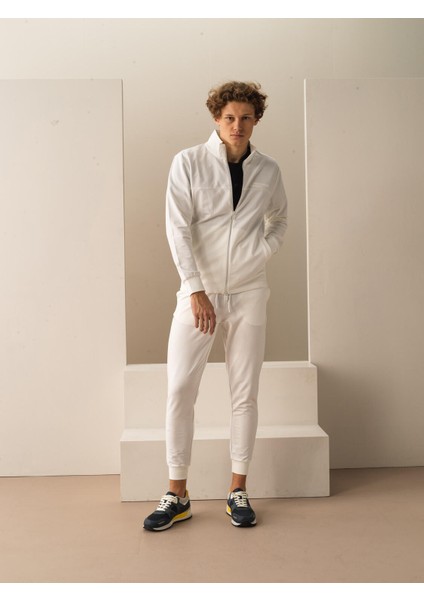 Pamuklu Slim Fit Sweatmont