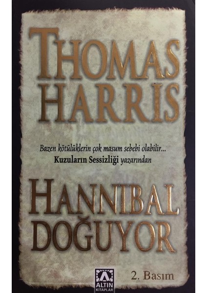 Hannibal Doğuyor - Thomas Harris
