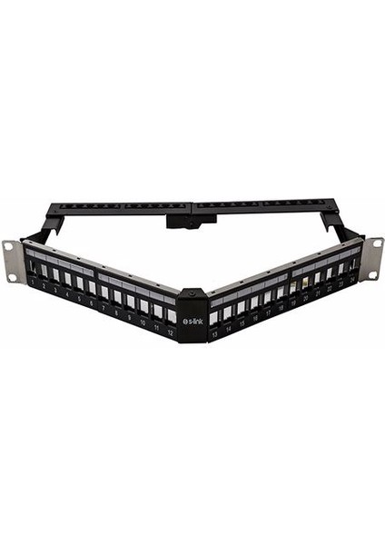 SL-P626 24 Lü Kolay Kullanımlı, Ftp Boş V Şeklinde Patch Panel