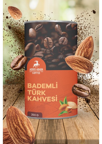 Addis Ababa Coffee Coffee Bademli Aromalı Türk Kahvesi 250 gr