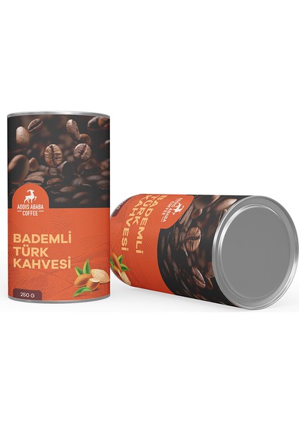 Addis Ababa Coffee Coffee Bademli Aromalı Türk Kahvesi 250 gr