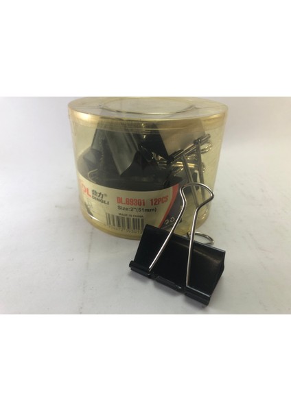Kağıt Kıskacı 51 MM12 Adetli Kutuda